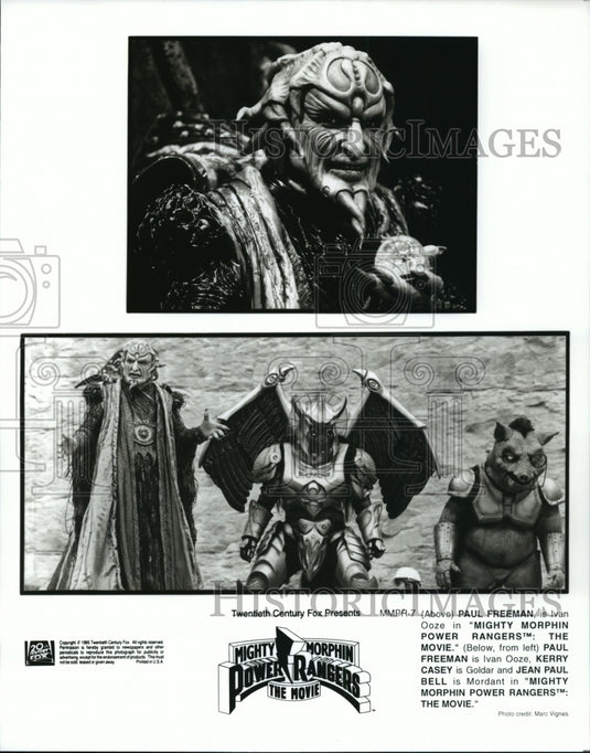 Press Photo Mighty Morphin Power Rangers The Movie-Paul Freeman - Historic Images