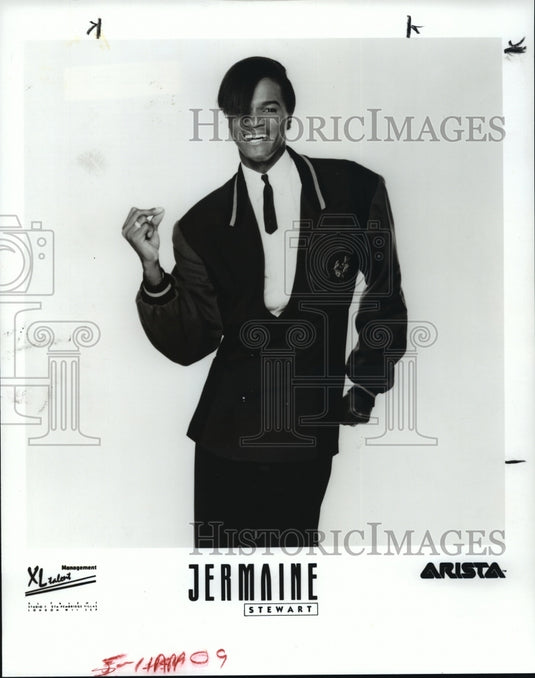 1988 Press Photo Jermaine Stewart, singer - Historic Images