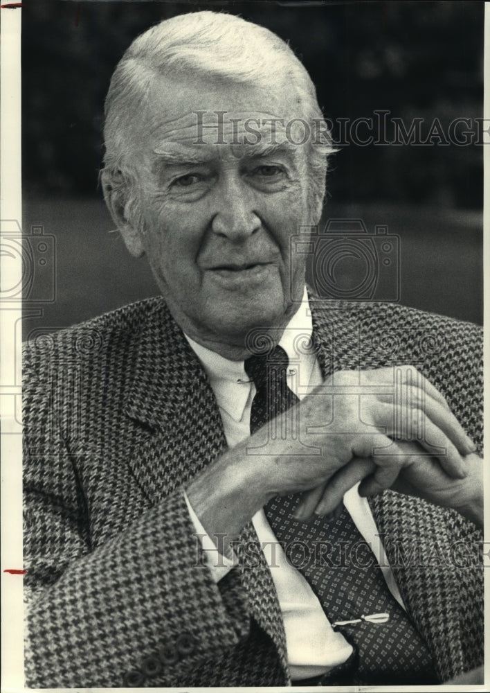 1987 Press Photo Jimmy Stewart Returns to Televison - Historic Images