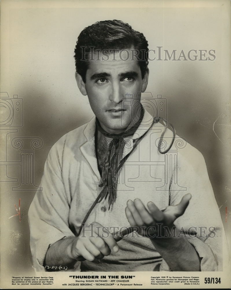 1959 Press Photo "Thunder in the Sun" - Historic Images
