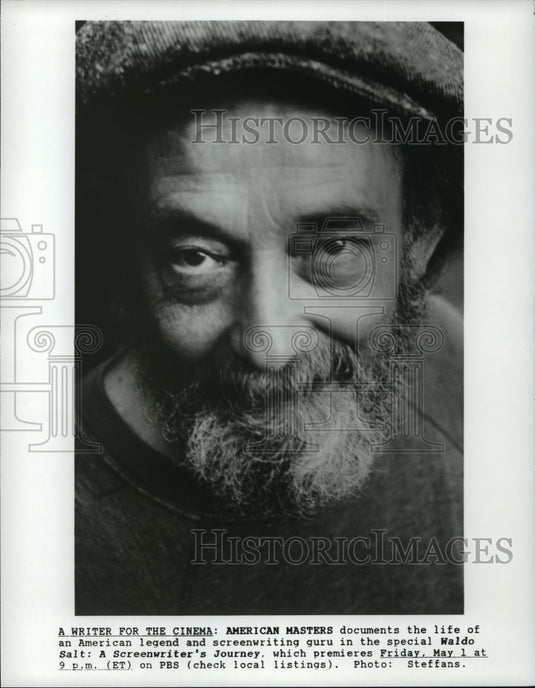 Press Photo Waldo Salt: A Screenwriter's Journey - Historic Images