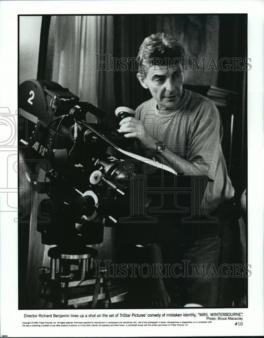 Press Photo Director Richard Benjamin-Mrs. Winterbourne film - Historic Images