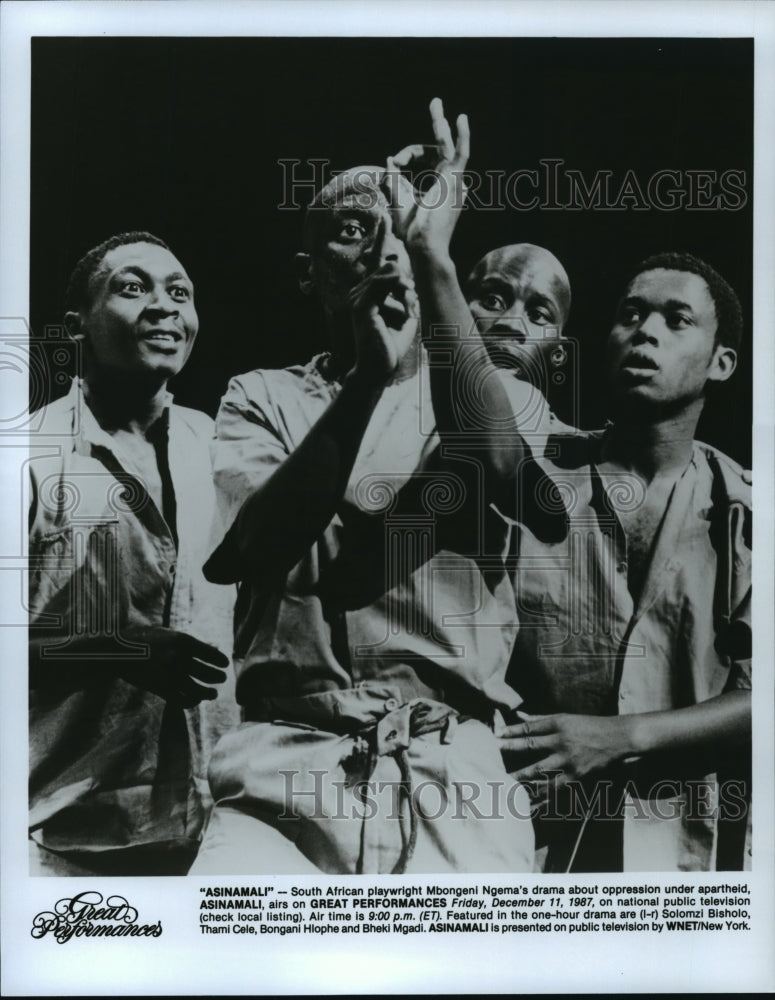 Press Photo Asinamali-Great Performances - Historic Images