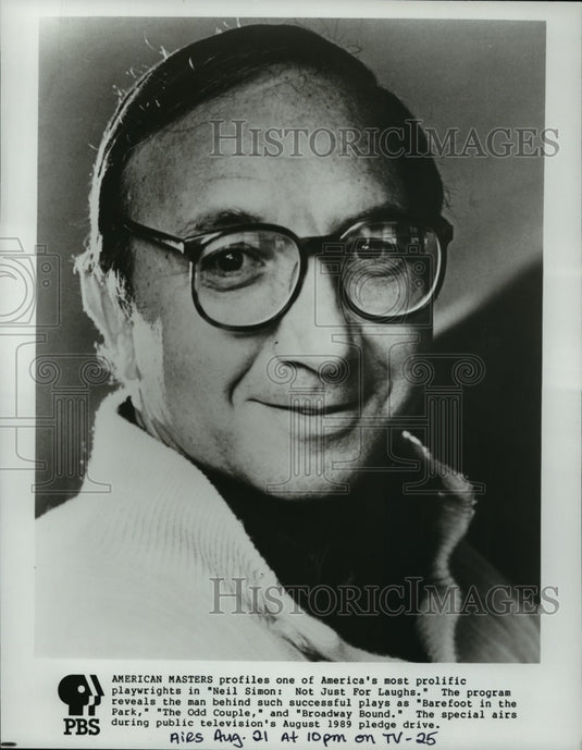 Press Photo American masters: Neil Simon - Historic Images