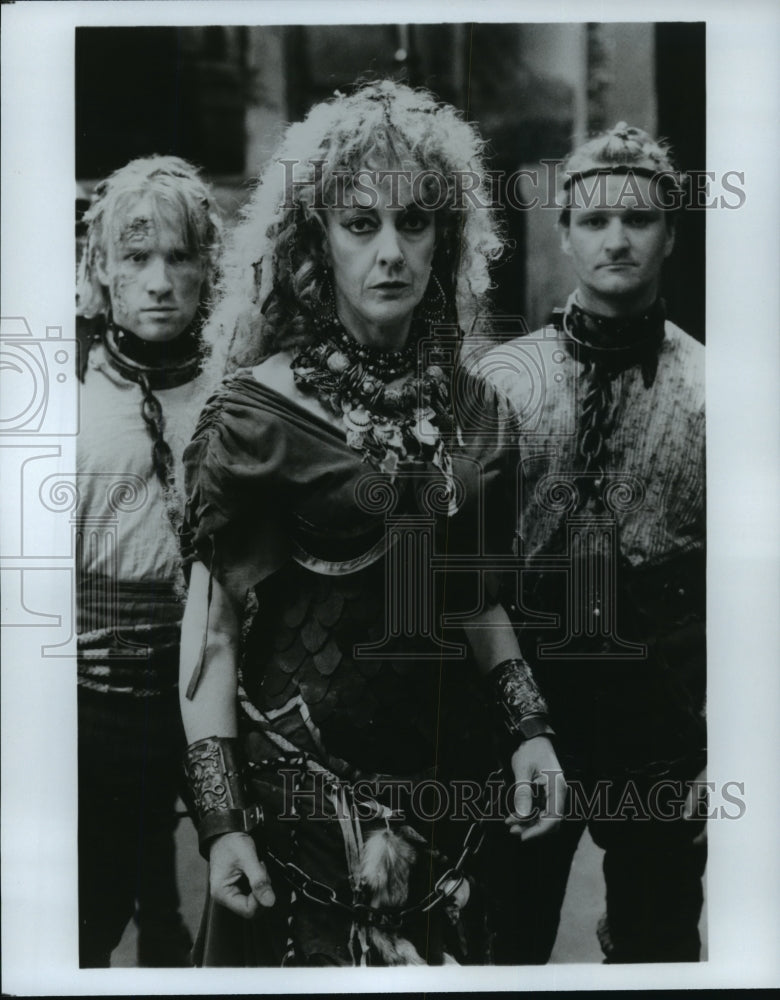 Press Photo Eileen Atkins-Titus Andronicus play - Historic Images