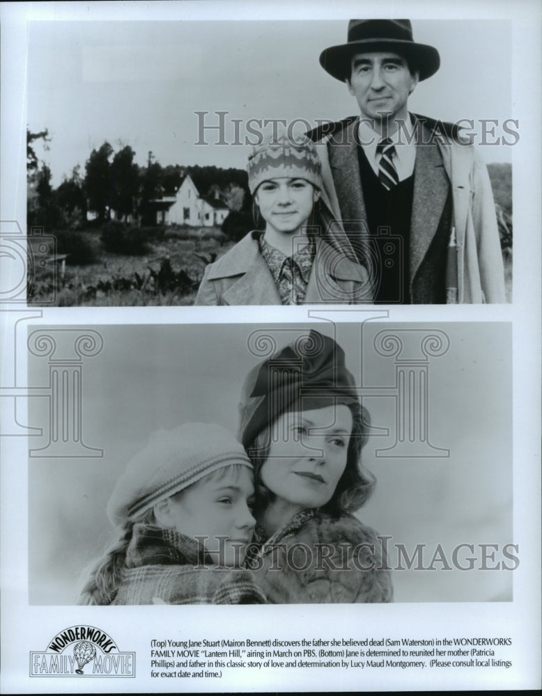 Press Photo Mairon Bennett, Sam Waterston, Patricia Phillips-Lantern Hill - Historic Images