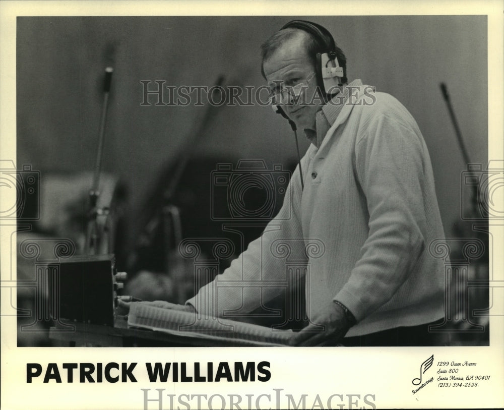 1987 Press Photo Patrick Williams - Historic Images