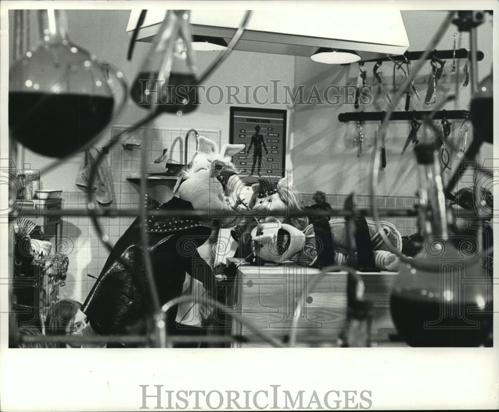 1975 Press Photo Jimmy Henson and the Muppets - Historic Images