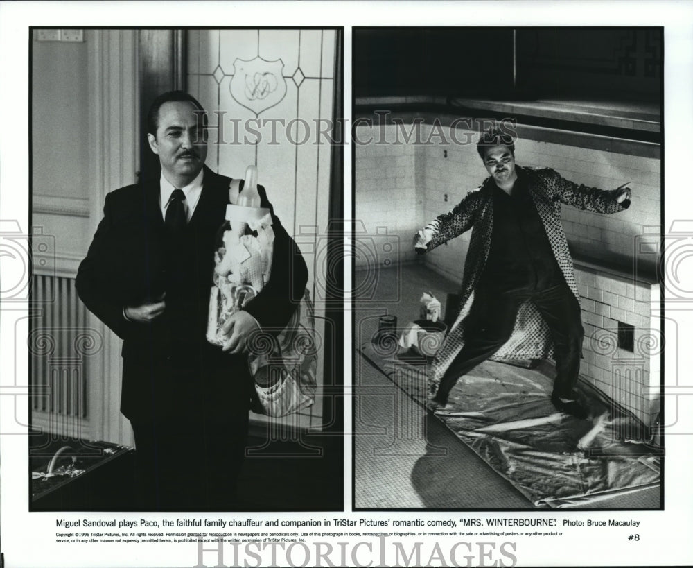 Press Photo Miguel Sandoval-Mrs. Winterbourne - Historic Images