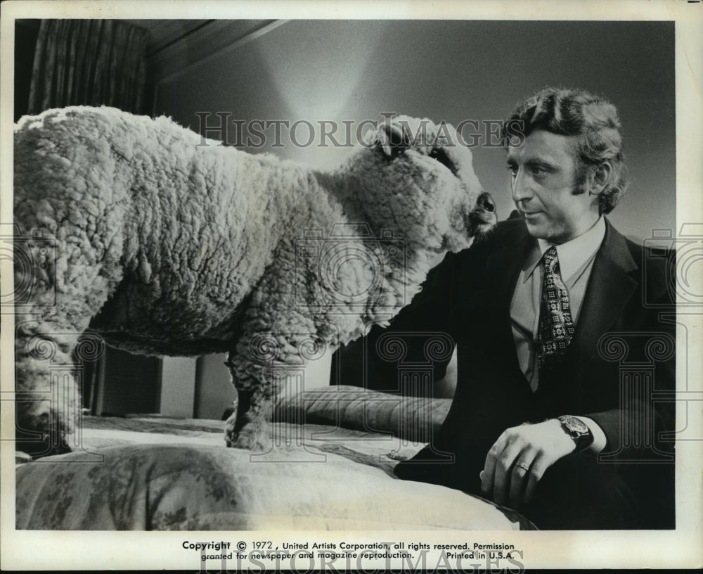1972 Press Photo Gene Wilder-Everything You Always Wanted to Know - Historic Images