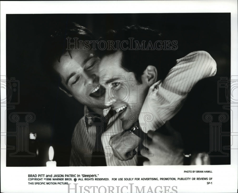 1996, Brad Pitt and Jason Patric in Sleepers - cvb74879 - Historic Images