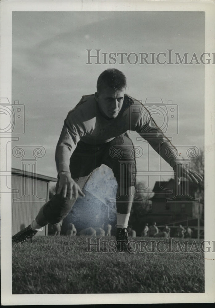 1941 Press Photo Judd Ringer, End for University of Minnesota - Historic Images