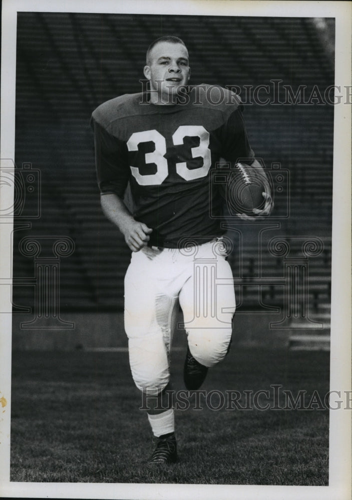1964 Ron Rubick, Halfback for Michigan State University - Historic Images