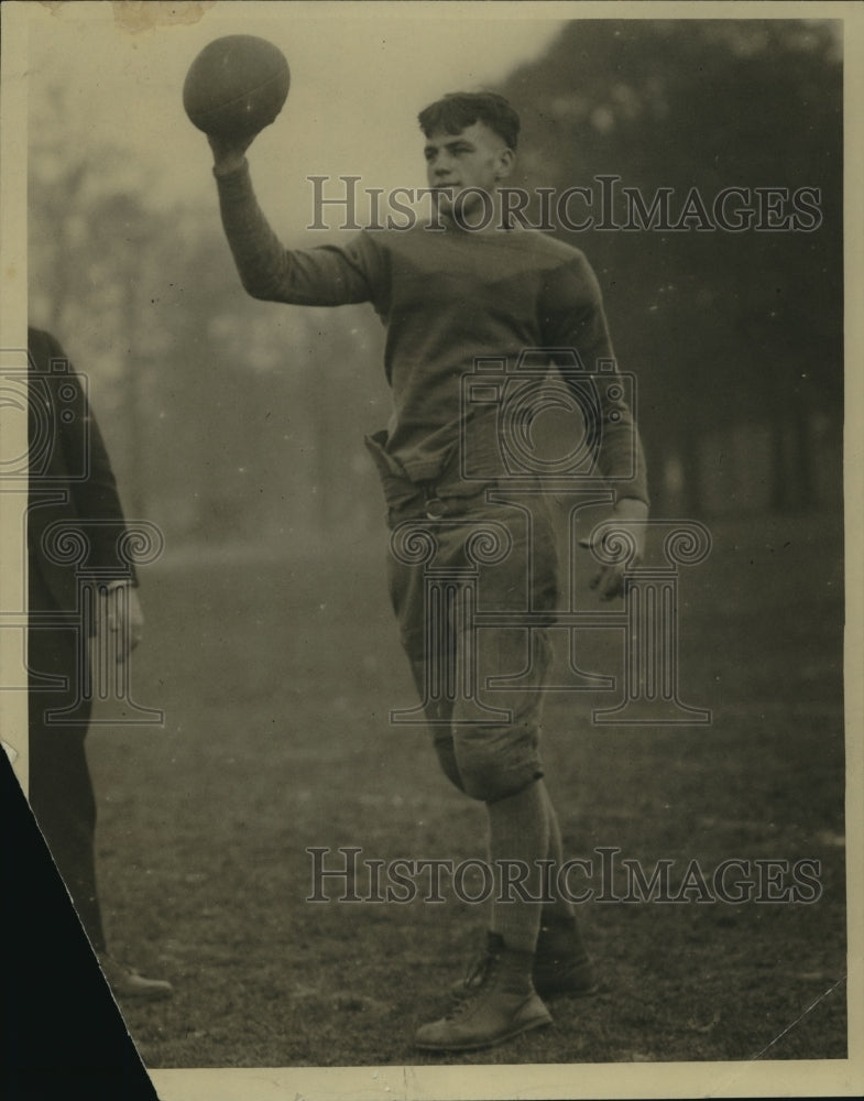 1921 Press Photo Football at East Chambers High School - Historic Images