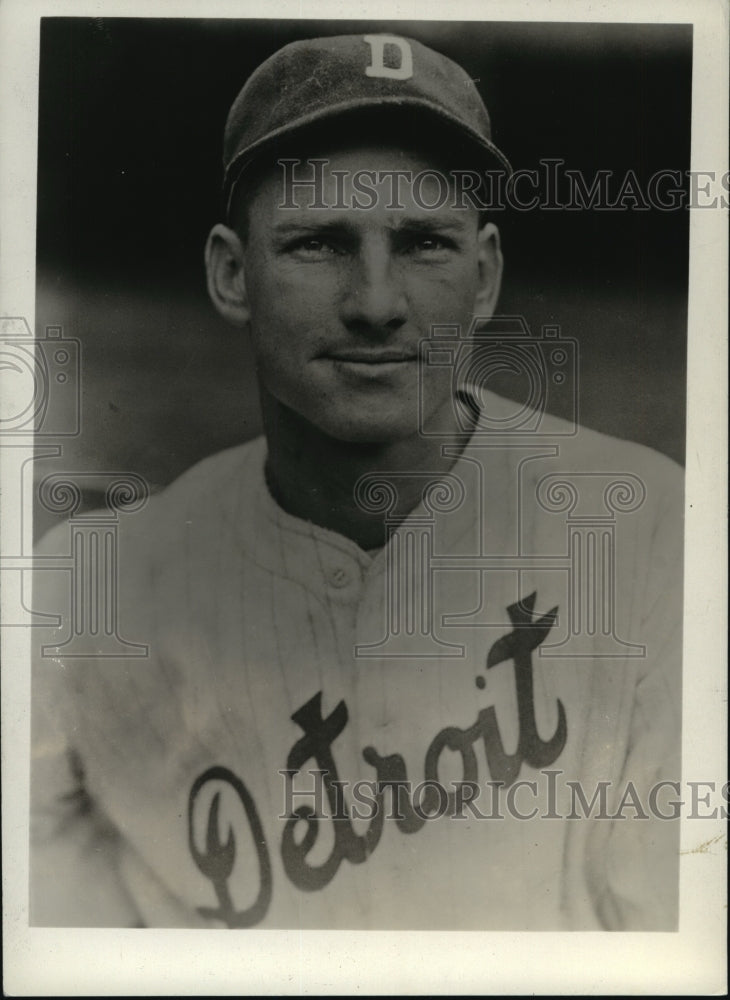 1934 Press Photo Gerald Walker, O.F. Detroit, Baseball - Historic Images
