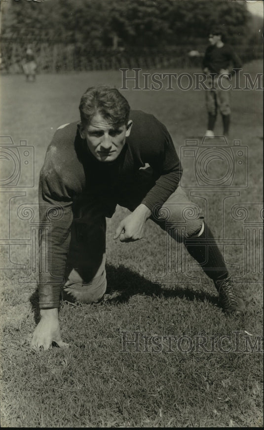1927 Press Photo Carl Abe Mankat, Tackle for Colgate University - Historic Images