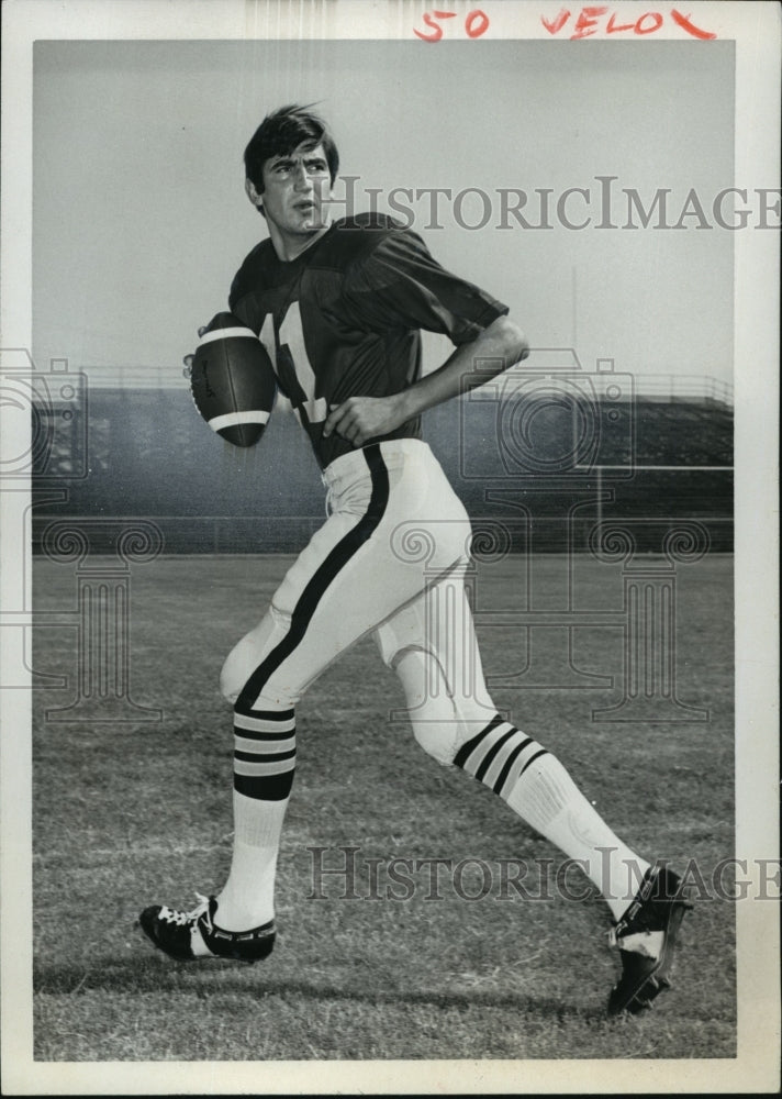 1970 Press Photo Joe Spagnola, Quarterback for Arizona State University - Historic Images