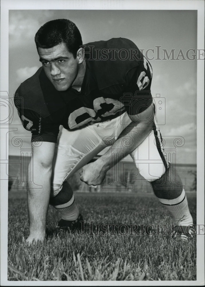 1963 Press Photo Tony Kehl of University of Minnesota Football - cvb75108 - Historic Images
