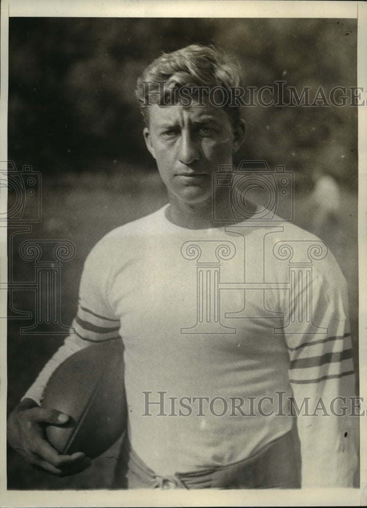 1934 Press Photo Charles Hartwig, Left Guard on the 1934 All-America Football - Historic Images