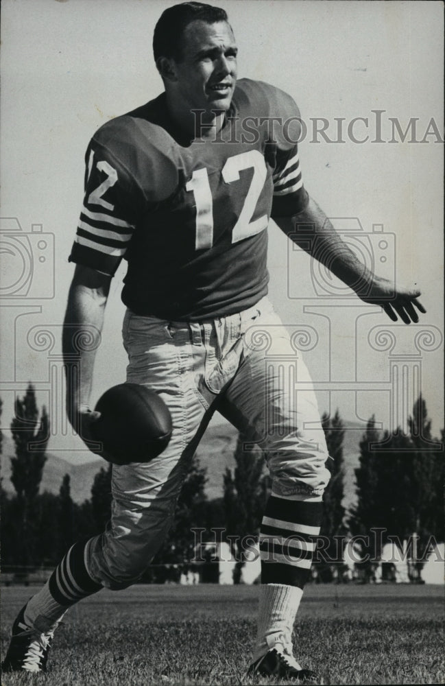 1962 Press Photo John Brodie of San Francisco 49ers - Historic Images