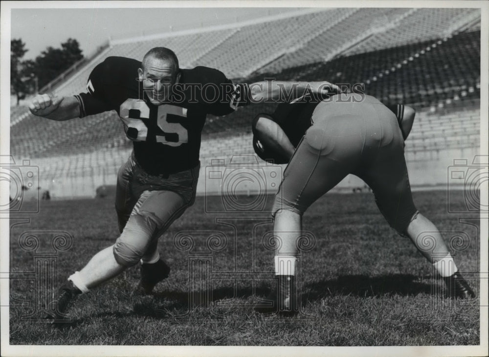 1965 Press Photo Bill Howard Number 65, Purdue G - Historic Images