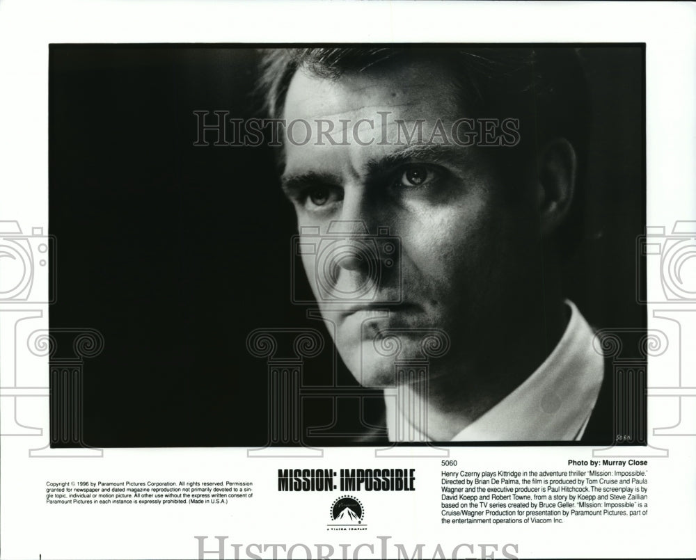 1996 Press Photo Henry Czerny Plays Kittridge in Mission: Impossible - Historic Images