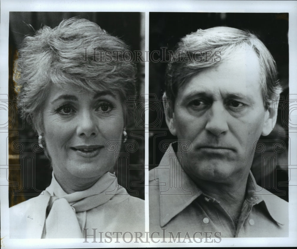 1987 Press Photo Shirley Jones and Len Cariou in "There Were Times, Dear" - Historic Images