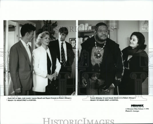 Press Photo Robert Altman's "Readt to Wear," Pret-A-Porter - Historic Images