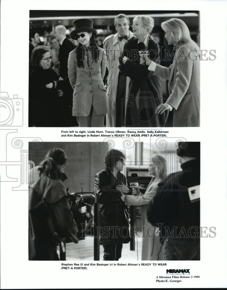 Press Photo The Stars of Robert Altman&#39;s Ready to Wear (Pret-A-Porter) - Historic Images