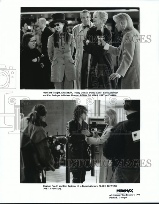 Press Photo The Stars of Robert Altman's Ready to Wear (Pret-A-Porter) - Historic Images