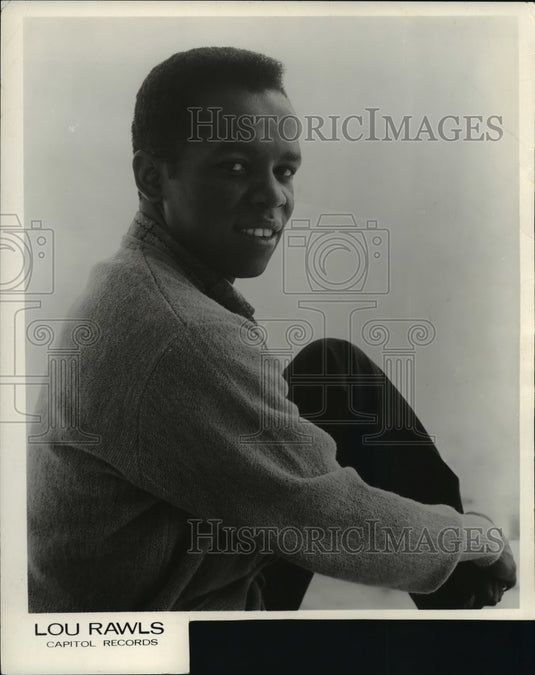 1963 Press Photo Lou Rawls Will Sing at Leo's Casino - cvb75867 - Historic Images