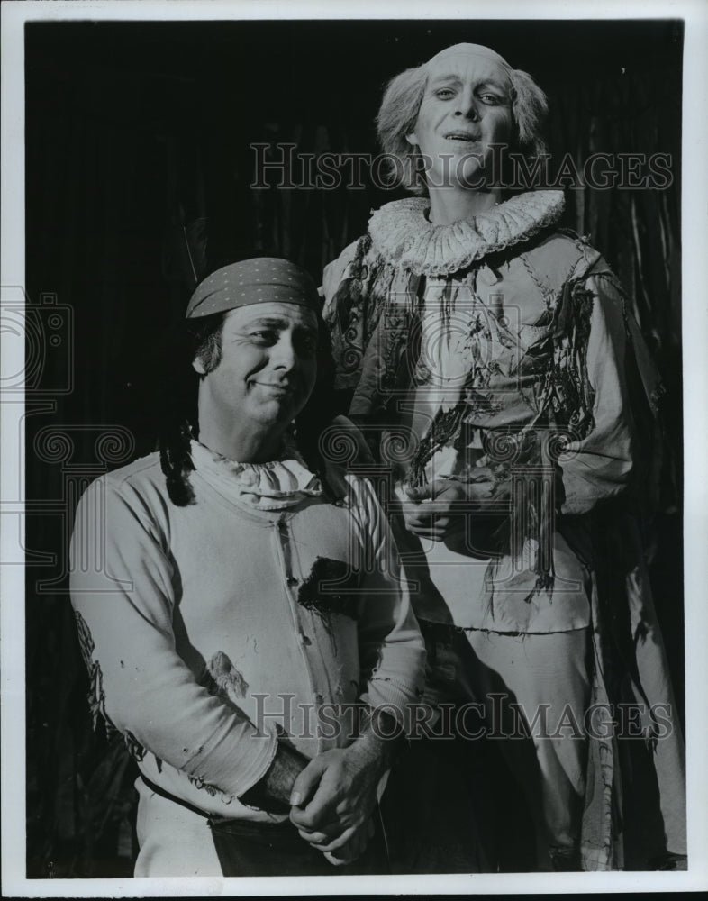 1972 Press Photo Edward Garrabrandt and Charles Barshatsky in The Fantasticks - Historic Images