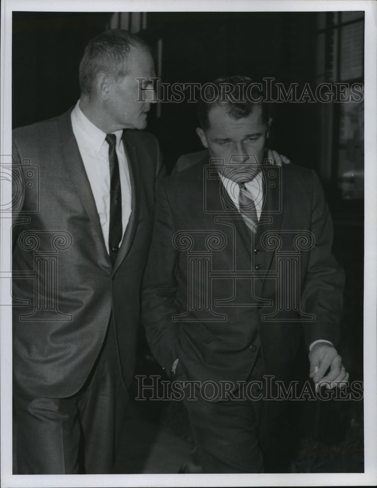 1966 Press Photo Samuel H. Sheppard &amp; Baily at Murder Re-Trial - Historic Images