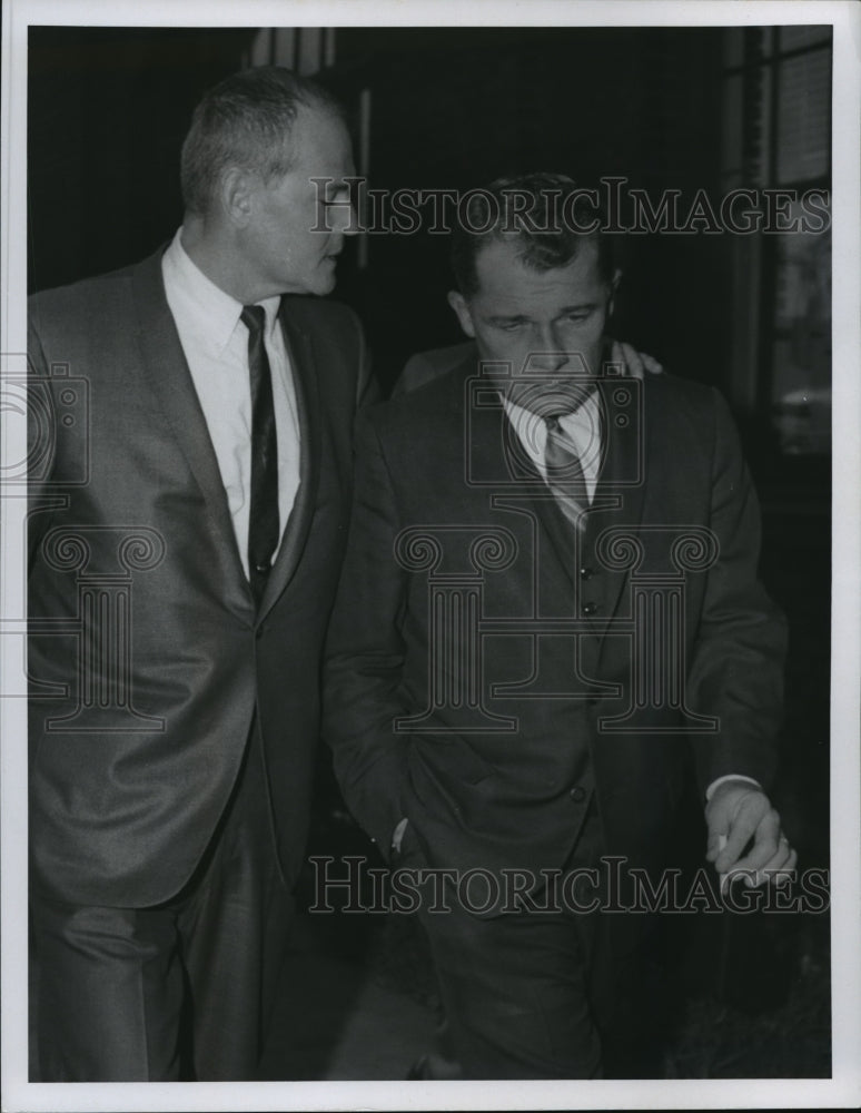 1966 Press Photo Samuel H. Sheppard & Baily at Murder Re-Trial - Historic Images