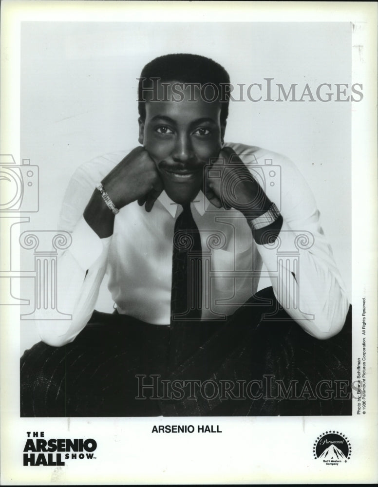 1986 Press Photo Arsenio Hall - Historic Images