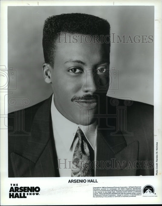 Press Photo Arsenio Hall - Historic Images