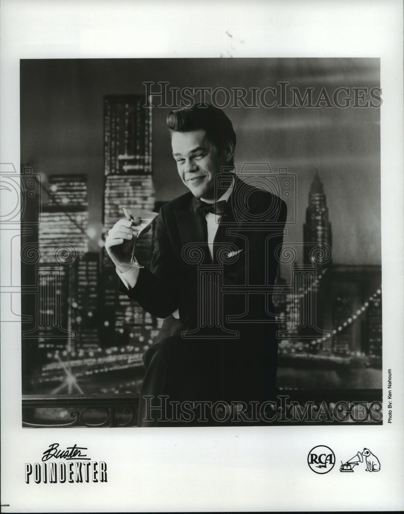 1987 Press Photo Buster Poindexter, Singer and Actor - Historic Images