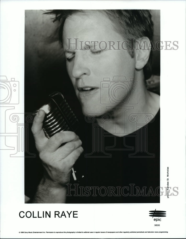1999 Press Photo Collin Raye - cvb76239 - Historic Images