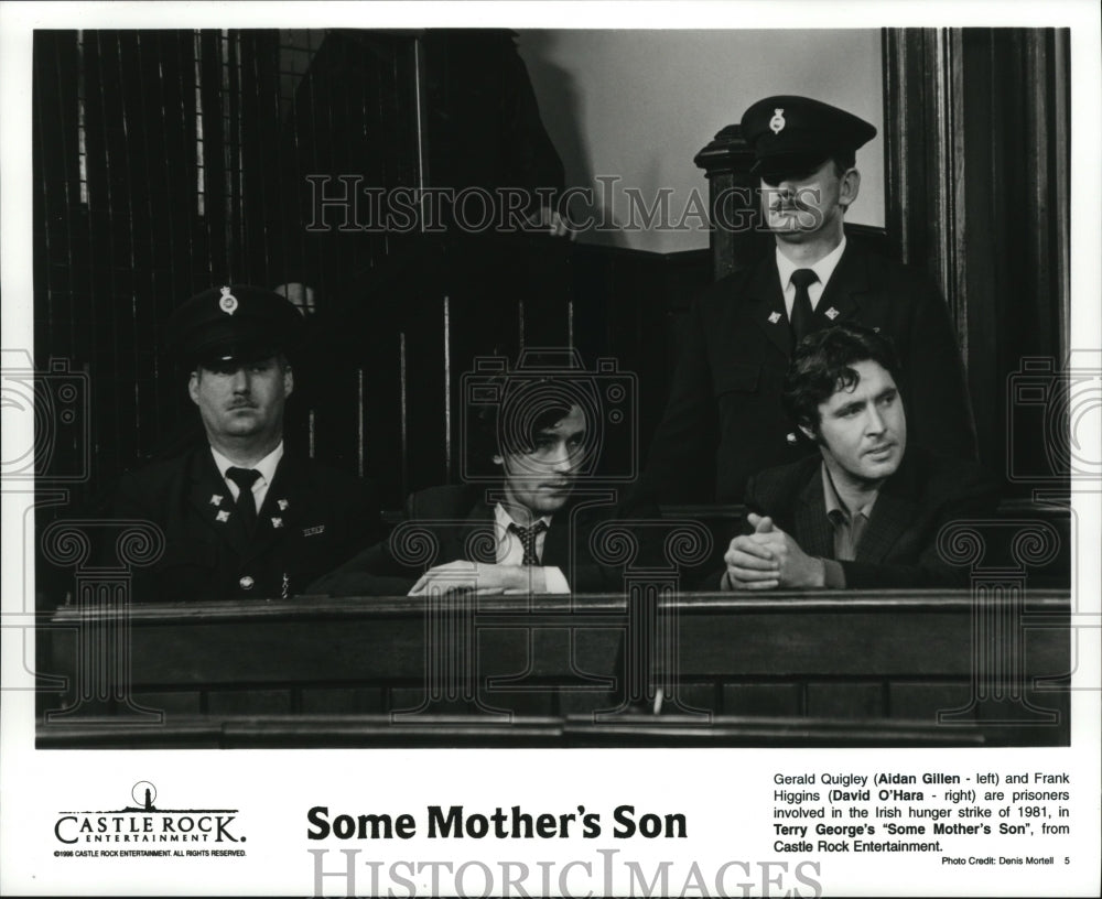 1996, Aidan Gillen and David O&#39;Hara in &quot;Some Mother&#39;s Son&quot;. - Historic Images