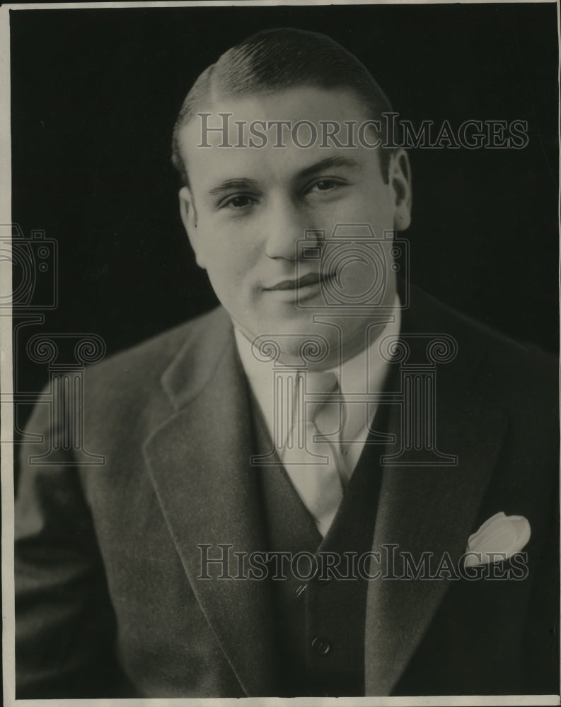 1928 Press Photo Harry Cornsweet, Football - cvb76777 - Historic Images