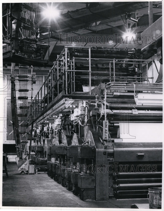 1962 Press Photo The Plain Dealer Presses - Historic Images
