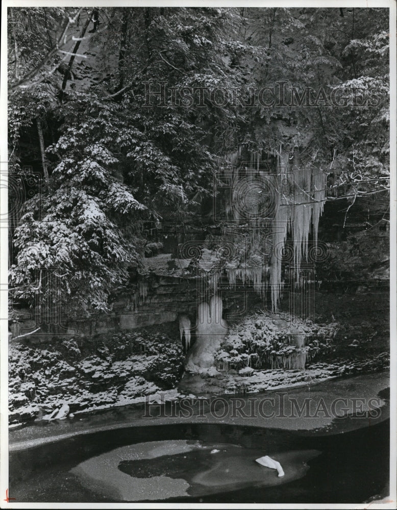 1970 Press Photo Winter weather, 1969 - Historic Images