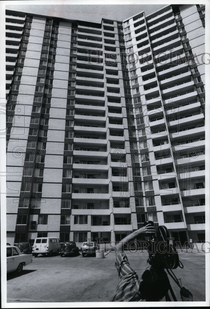 1972 Press Photo Water Gate Towers, East 26241 Lake Shore Boulevard Euclid - Historic Images