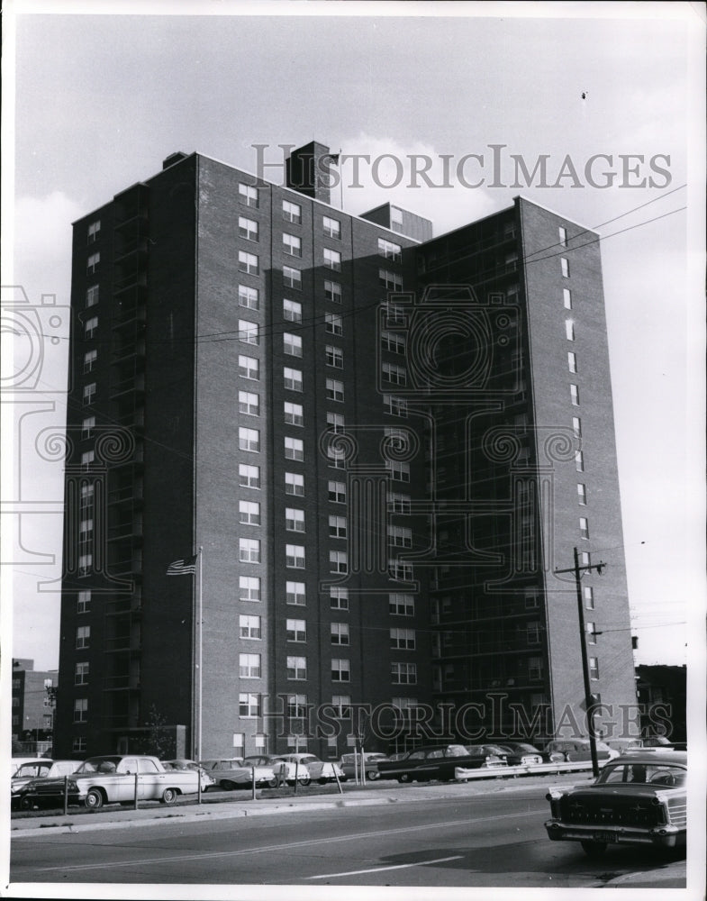 1963 Press Photo Ansel and Hough Apartment - Historic Images