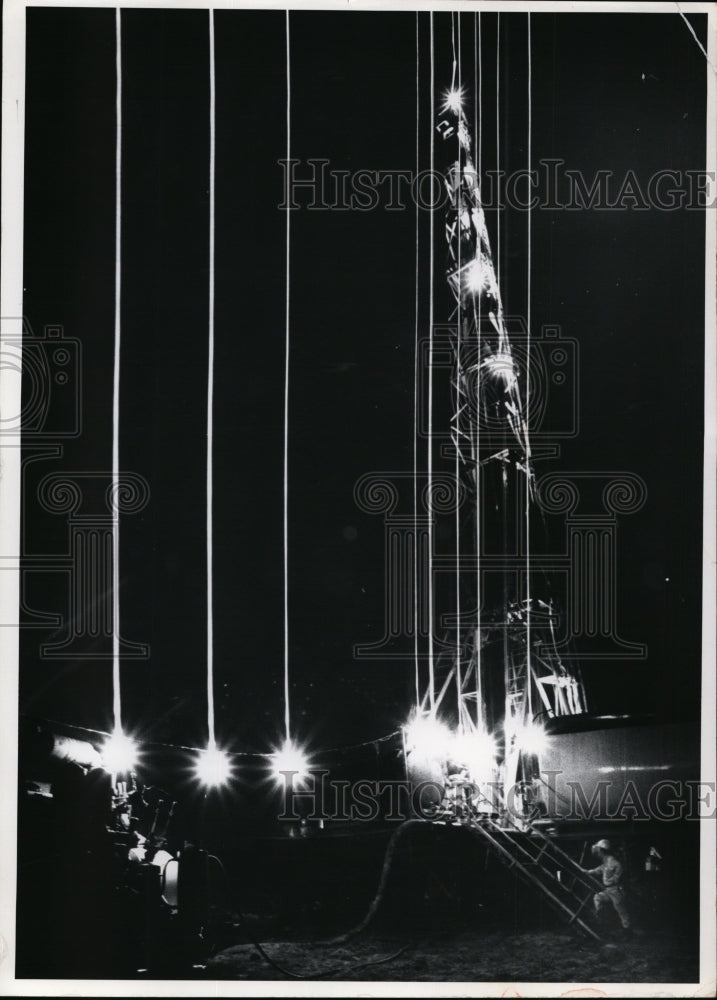 1972 Press Photo Petroleum Gas drilling - Historic Images