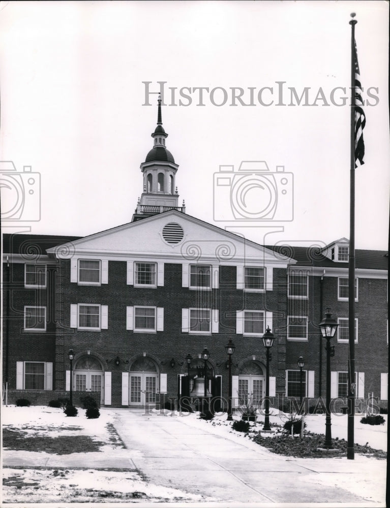 1964 Press Photo Baldwin Wallace College-Mens new residence hall - Historic Images