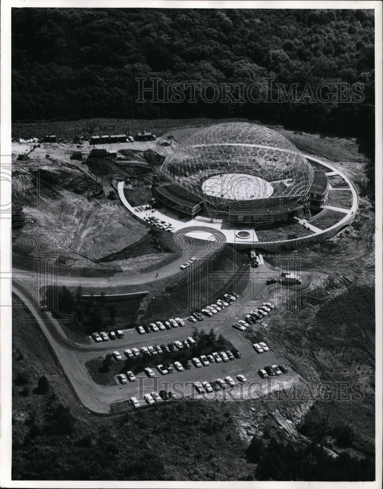 1959 Press Photo American Society for Metals Geodesic Dome - Historic Images