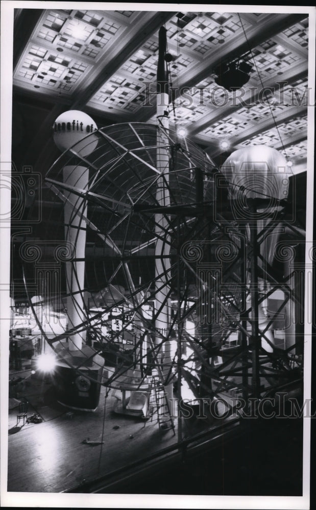 1962 Press Photo Space Science Show - Historic Images