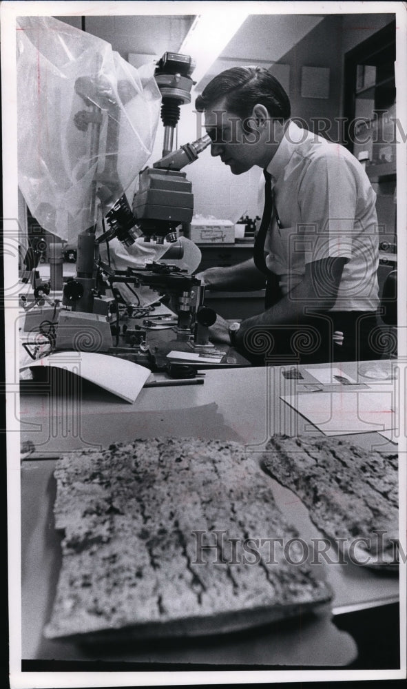 1969 Press Photo Allen Shoaff-Bureau of Criminal Investigation - Historic Images