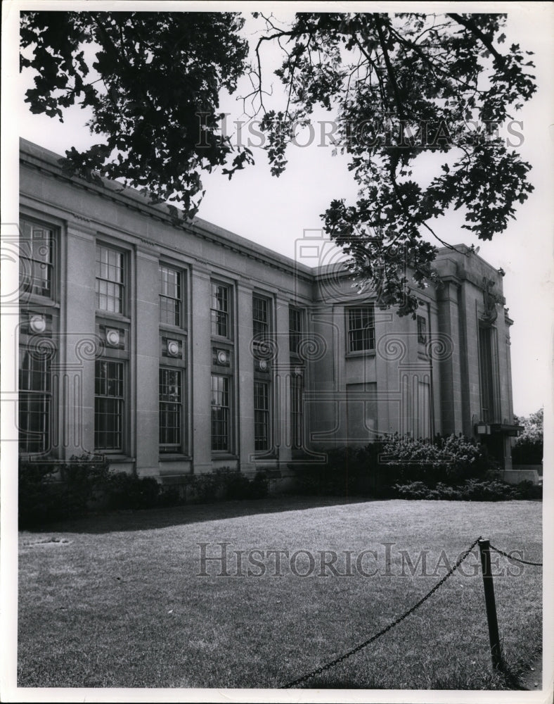 1960 Press Photo Case Western Reserve University building - Historic Images